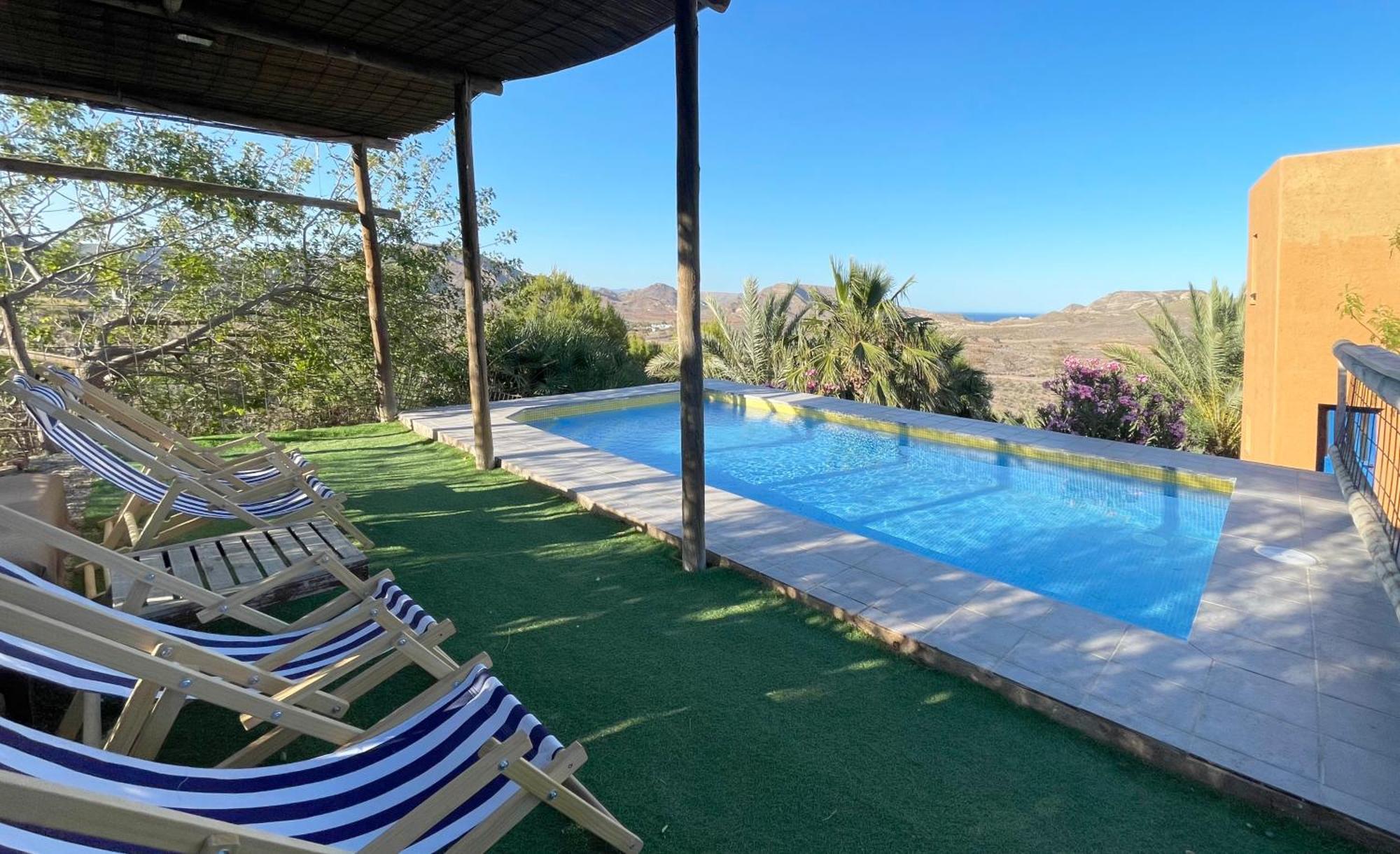 El Risco Colorado, Cabo De Gata Villa Rodalquilar Exterior foto
