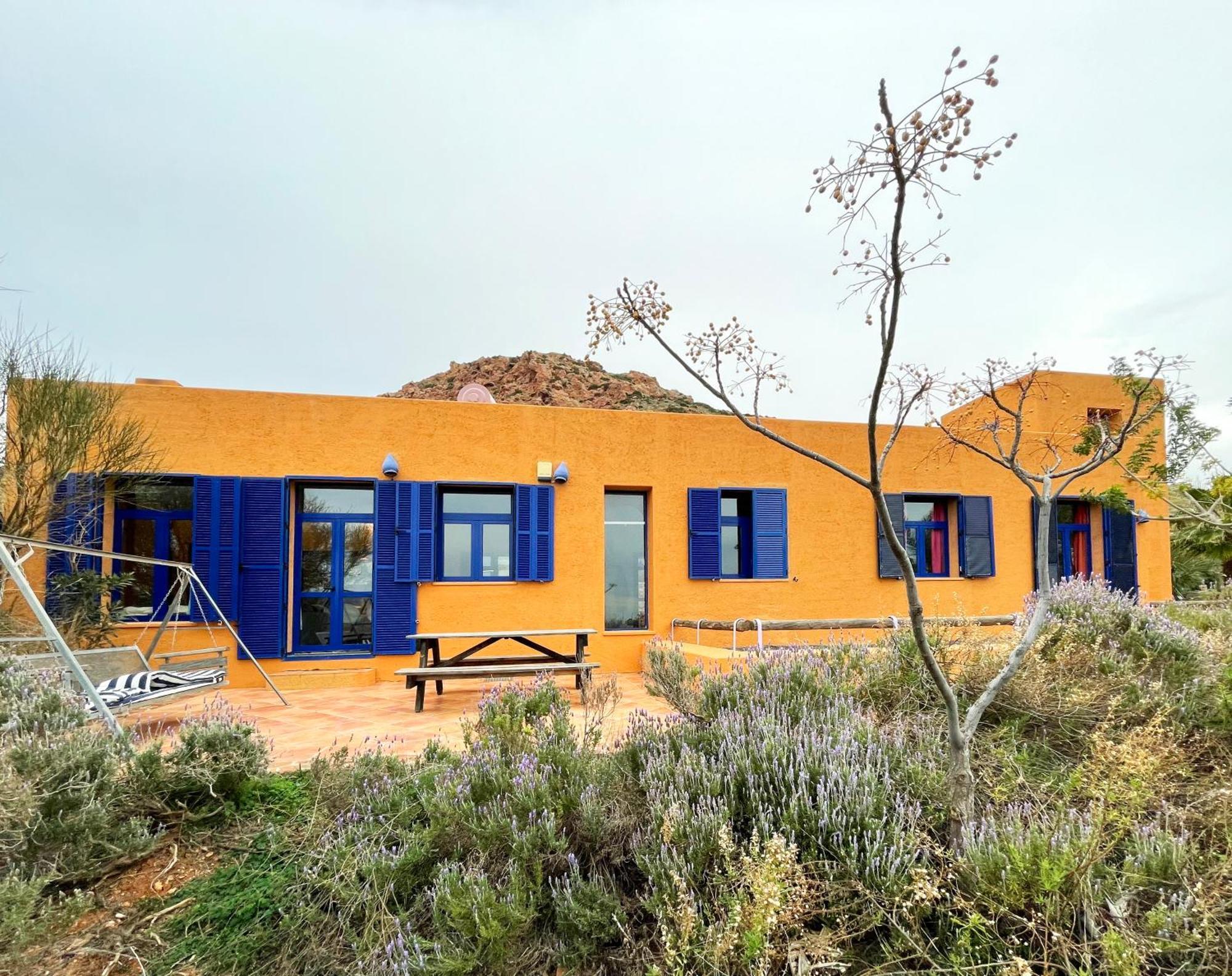 El Risco Colorado, Cabo De Gata Villa Rodalquilar Exterior foto
